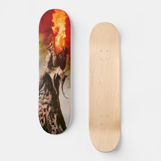 Branddrache Dd-Brandskateboard Skateboard (Vorderseite)