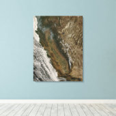 Brände in Kalifornien Leinwanddruck (Insitu (Holzboden))