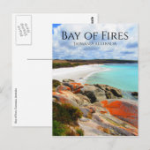 Brände Tasmanie Postkarte (Vorne/Hinten)