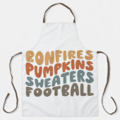Brände und Fußball Schürze (Vorderseite)