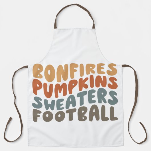 Brände und Fußball Schürze (Vorderseite)