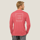 Branded and Bold - Ihr Unternehmen T-Shirt! Tri-Blend Shirt (Voller Rücken)