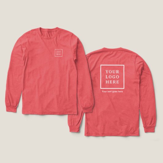 Branded and Bold - Ihr Unternehmen T-Shirt! Tri-Blend Shirt (Design Vorderseite & Rückseite)