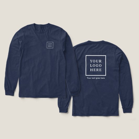 Branded and Bold - Ihr Unternehmen T-Shirt! Tri-Blend Shirt (Design Vorderseite & Rückseite)