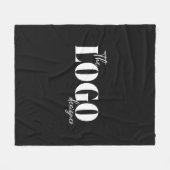 Branded Blanket Custom Logo Personal Sports Team Fleecedecke (Vorderseite (Horizontal))