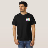 Branded Business Logo and QR Code T-Shirt Template (Vorne ganz)
