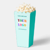 Branded Business Logo Text Popcorn Box Example Geschenkschachtel (Geplatzt)