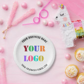 Branded Business Promotional Paper Plates Example Pappteller (Party)