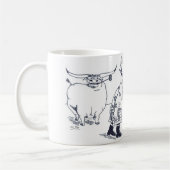 Branded Cowboy Tasse (Links)