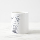 Branded Cowboy Tasse (Mittel)