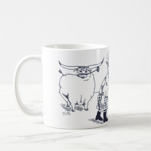 Branded Cowboy Tasse (Links)