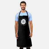 Branded Custom Business Logo Professional Style Schürze (Getragen)