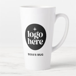 Branded Custom Employee Business Logo Milchtasse