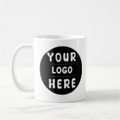 Branded Custom Logo or image for Business Kaffeetasse (Links)