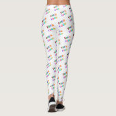 Branded Logo Business Promotional Leggings Example (Rückseite)