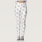 Branded Logo Business Promotional Leggings Example (Vorderseite)