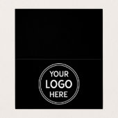 Branded Logo Custom-Made for Your Visitenkarten (Außenseite Aufgefaltet)