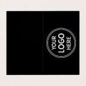 Branded Logo Custom-Made for Your Visitenkarten (Außenseite Aufgefaltet)
