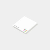 Branded Logo Text Geschäft Post-it® Notizblätter B Post-it Klebezettel (angewinkelt)