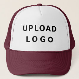 Branded Modern Promotional Business Logo – Black Truckerkappe