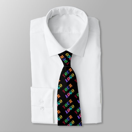 Branded Promotional Business Neck Tie Template Krawatte (Gebunden)