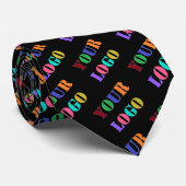 Branded Promotional Business Neck Tie Template Krawatte (Gerollt)