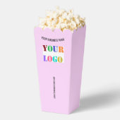 Branded Promotional Business Popcorn Boxes Example Geschenkschachtel (Geplatzt)