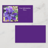 Brandeis Visitenkarte (Vorne/Hinten)