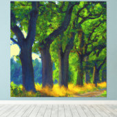 Brandenburg Alley Leinwanddruck (Insitu (Holzboden))