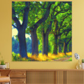 Brandenburg Alley Leinwanddruck (Insitu (Wohnzimmer))