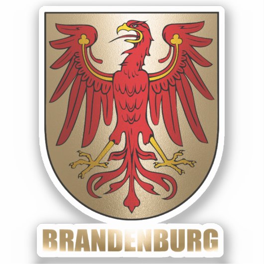 Brandenburg Aufkleber (Vorderseite)