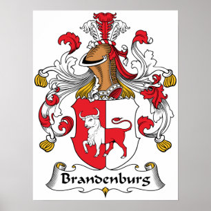Brandenburg-Familienwappen Poster