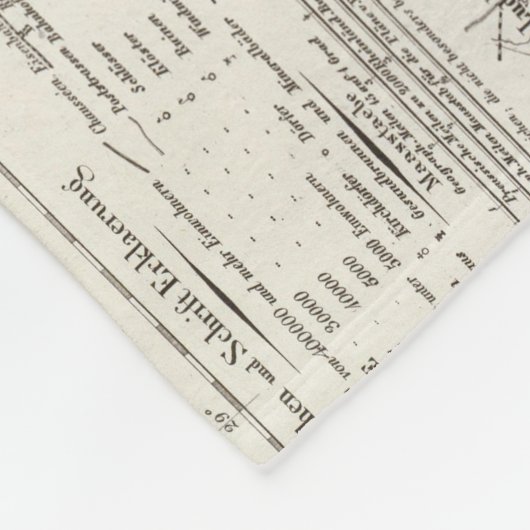 Brandenburg Fleecedecke (Ecke)