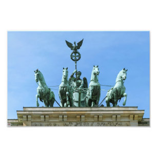 Brandenburg Gate Quadriga Berlin Fotodruck