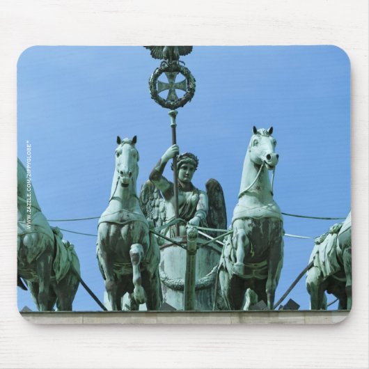 Brandenburg Gate Quadriga Berlin Mousepad (Vorne)