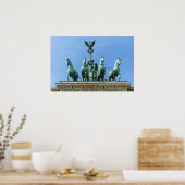 Brandenburg Gate Quadriga Berlin Poster (Küche)