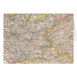 Brandenburg, Posen Atlas Karte