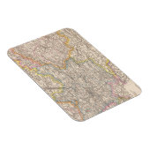 Brandenburg, Posen Atlas Karte Magnet (Rechte Seite)