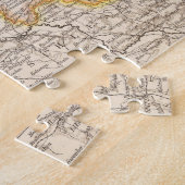 Brandenburg, Posen Atlas Karte Puzzle (Seite)