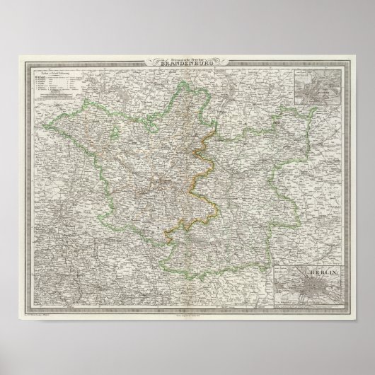 Brandenburg Poster (Vorne)