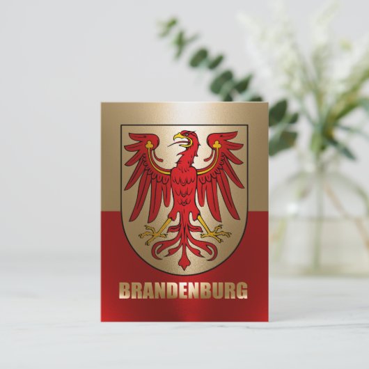Brandenburg Postkarte (Stehend Vorderseite)