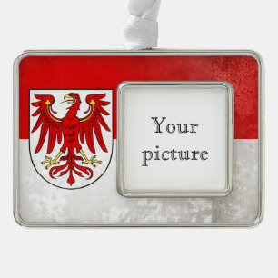 Brandenburg Rahmen-Ornament Silber