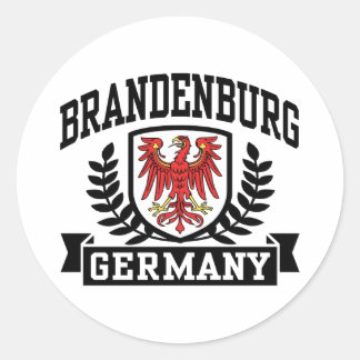 Brandenburg Runder Aufkleber