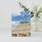 Brandenburg Tor in Berlin Postkarte (Stehend Vorderseite)