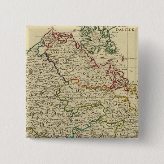 Brandenburg, W Pommern Button (Vorderseite)