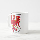 Brandenburg-Wappen Tasse (Vorderseite Links)