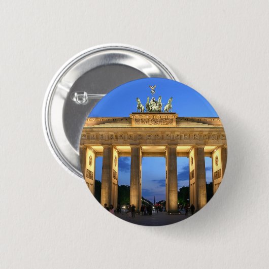 Brandenburger Abend Button (Vorne & Hinten)