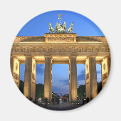 Brandenburger Abend Magnet (Vorne)