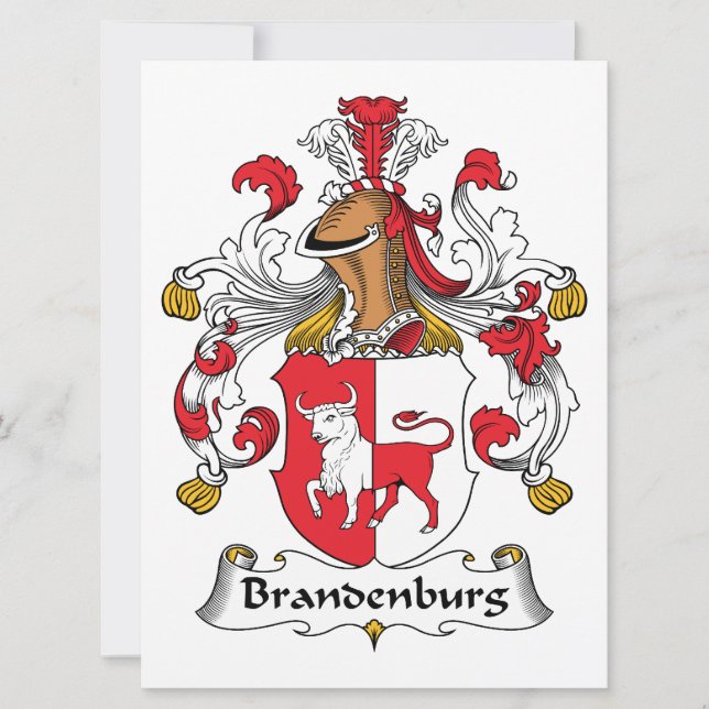Brandenburger Familienwappen (Vorderseite)