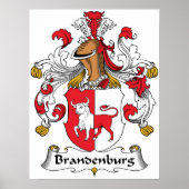 Brandenburger Familienwappen Poster (Vorne)